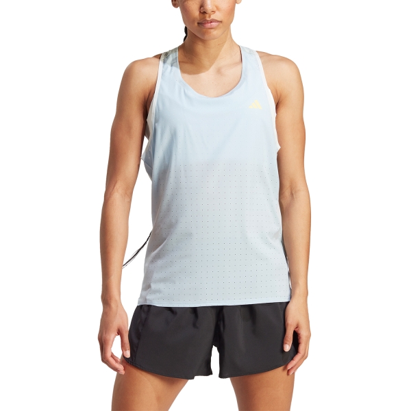 Women's Running Tank adidas adidas Adizero Tank  Wonder Blue/Wonder Silver  Wonder Blue/Wonder Silver 