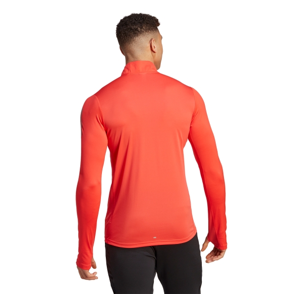 adidas Own The Run AEROREADY Camisa - Bright Red