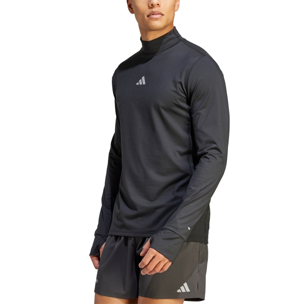 Men's Running Shirt adidas adidas Ultimate Shirt  Black  Black 