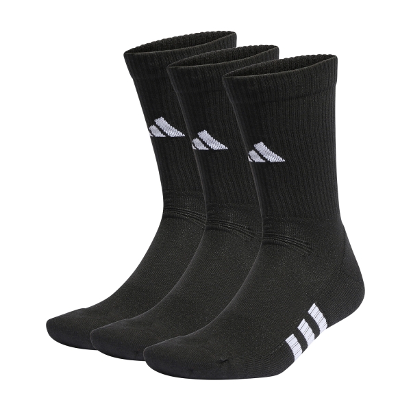 Running Socks adidas Performance Cush Crew x 3 Socks  Black IC9521