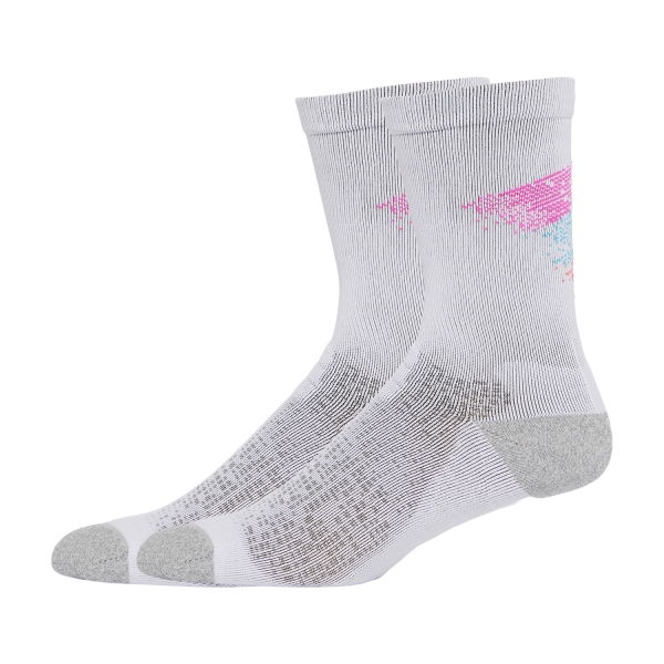 Running Socks Asics Asics Cushioned Road Plus Socks  Multi/Brilliant White/Hot Pink  Multi/Brilliant White/Hot Pink 