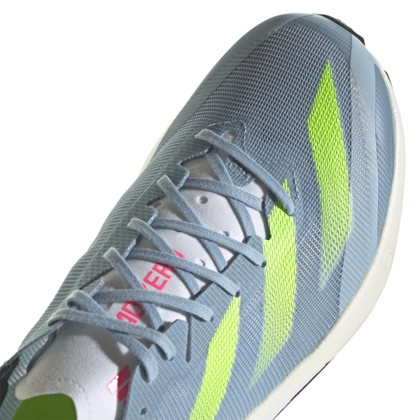 adidas adizero Adios 8 - Wonder Blue/Lucid Lemon/Lucid Pink