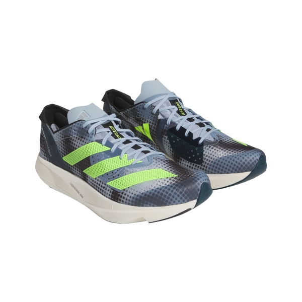 adidas adizero Takumi Sen 9 - Wonder Blue/Lucid Lemon/Core Black