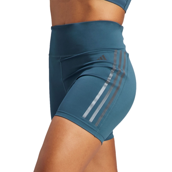 Women's Running Shorts adidas Dailyrun 3 Stripes 5in Shorts  Arctic Night IJ6853