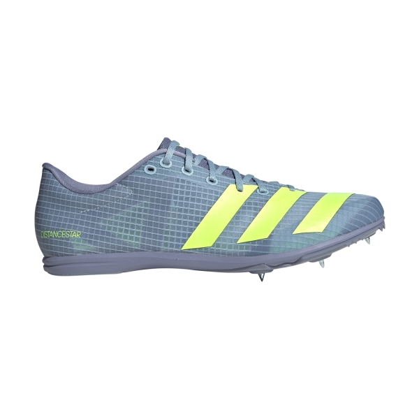Men's Racing Shoes Adidas Distancestar  Wonder Blue/Lucid Lemon/Silver Violet IE6884