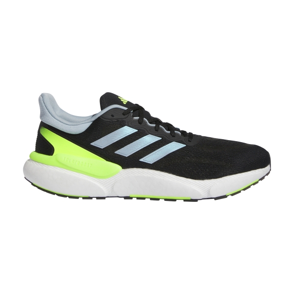 Men's Neutral Running Shoes adidas Solar Boost 5  Core Black/Wonder Blue/Lucid Lemon IF4848