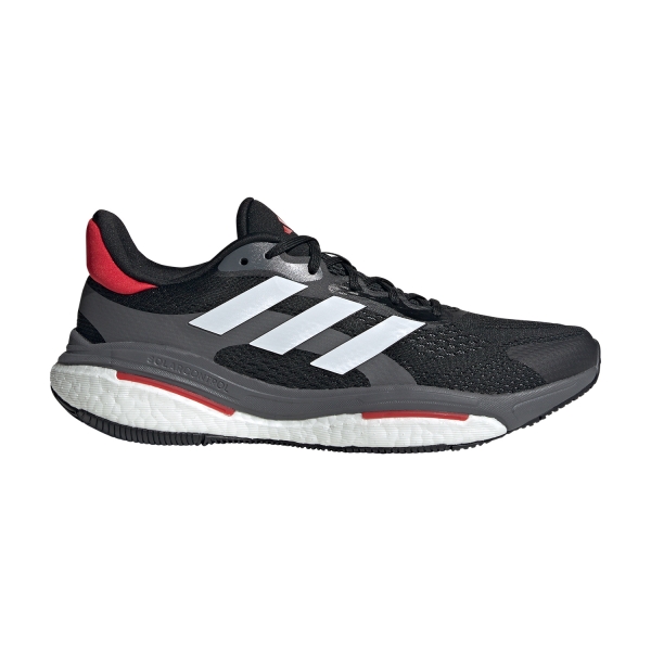 Men's Structured Running Shoes adidas Solarcontrol 2  Core Black/Cloud White/Better Scarlet HP9646