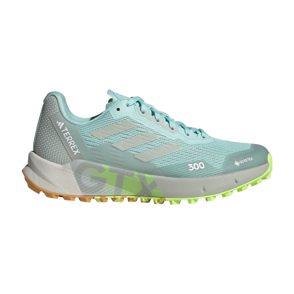 Women's Trail Running Shoes adidas adidas Terrex Agravic Flow 2 GTX  Semi Flash Aqua/Wonder Silver/Lucid Lemon  Semi Flash Aqua/Wonder Silver/Lucid Lemon 