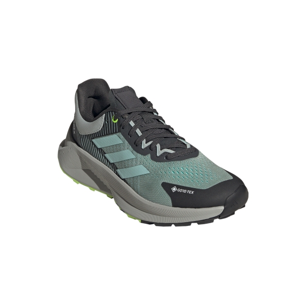 adidas Terrex Soulstride Flow GTX - Wonder Silver/Semi Flash Aqua/Lucid Lemon