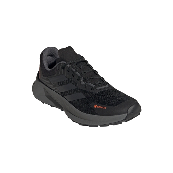 adidas Terrex Soulstride Flow GTX - Core Black/Grey Six/Impact Orange