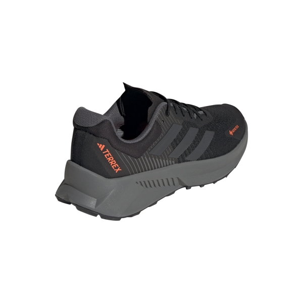 adidas Terrex Soulstride Flow GTX - Core Black/Grey Six/Impact Orange