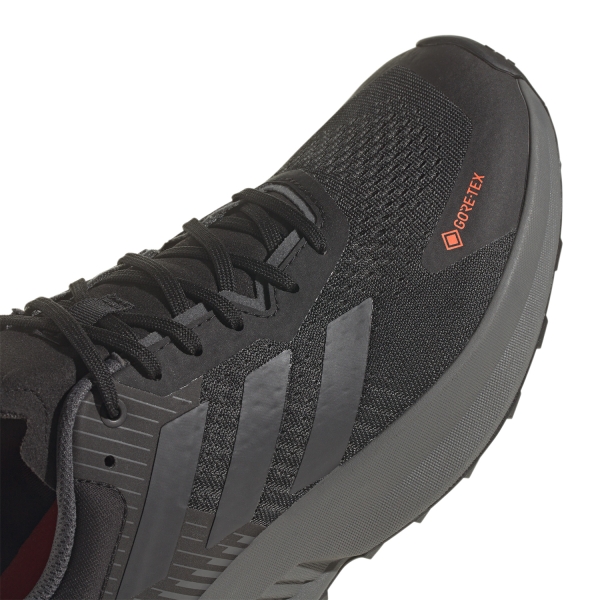 adidas Terrex Soulstride Flow GTX - Core Black/Grey Six/Impact Orange