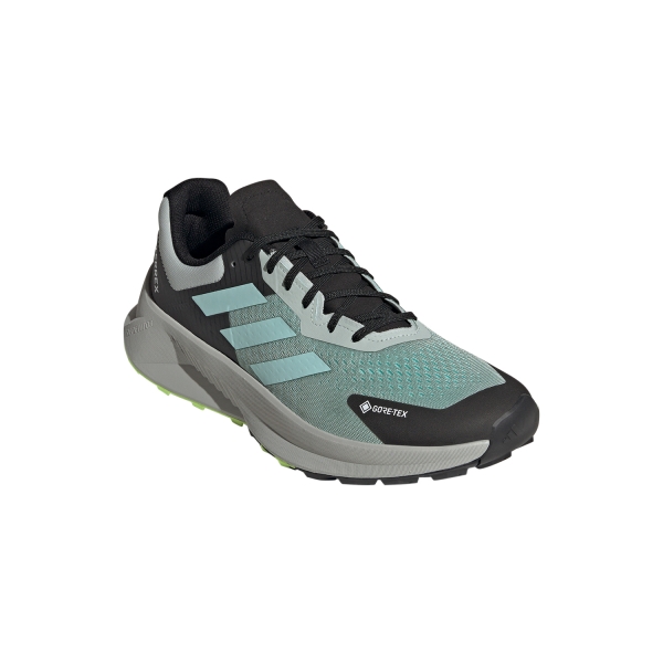 adidas Terrex Soulstride Flow GTX - Wonder Silver/Semi Flash Aqua/Lucid Lemon