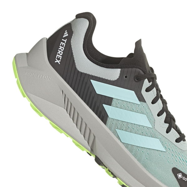 adidas Terrex Soulstride Flow GTX - Wonder Silver/Semi Flash Aqua/Lucid Lemon