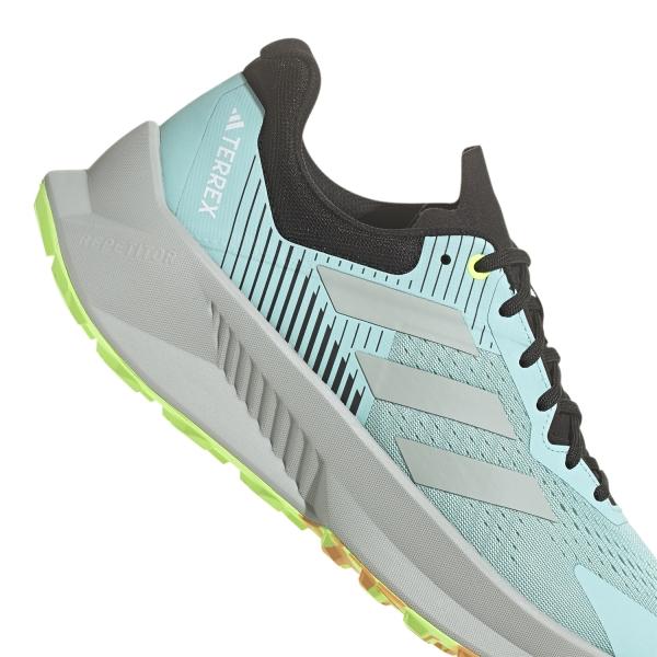 adidas Terrex Soulstride Flow - Semi Flash Aqua/Wonder Silver/Lucid Lemon