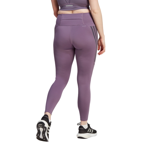 adidas Dailyrun 3S 7/8 Tights - Shadow Violet