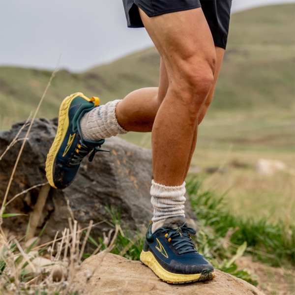 Altra Outroad 2 Men's Trail Running Shoes - Blue/Yellow