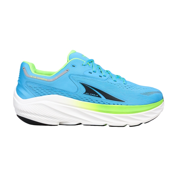 Men's Neutral Running Shoes Altra Via Olympus  Neon/Blue AL0A82BW740