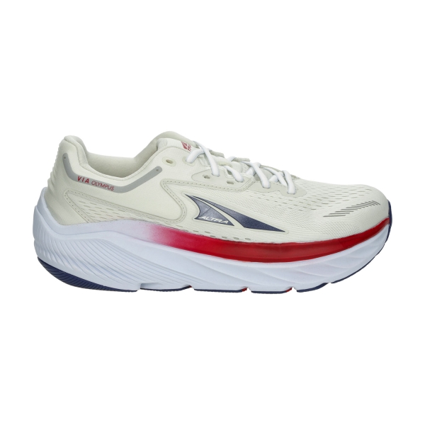 Men's Neutral Running Shoes Altra Via Olympus  White/Blue AL0A82BW140