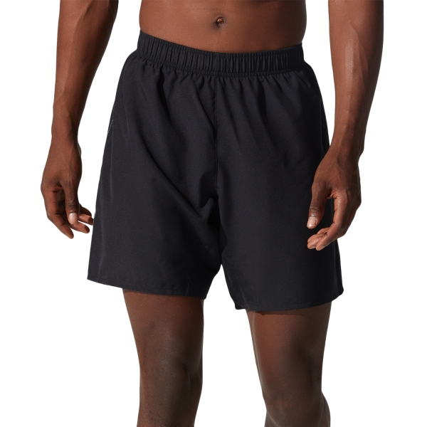Men's Running Shorts Asics Core 2 in 1 7in Shorts  Performance Black 2011C335001