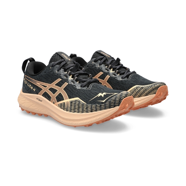 Asics Fuji Lite 4 - Black/Terracotta