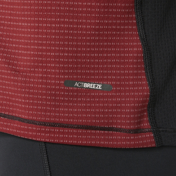 Asics Fujitrail T-Shirt - Antique Red/Performance Black