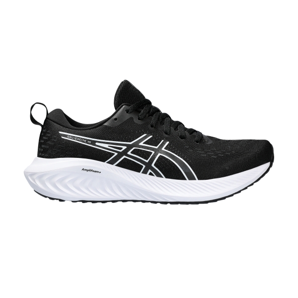 Women's Neutral Running Shoes Asics Gel Excite 10  Black/White 1012B418003