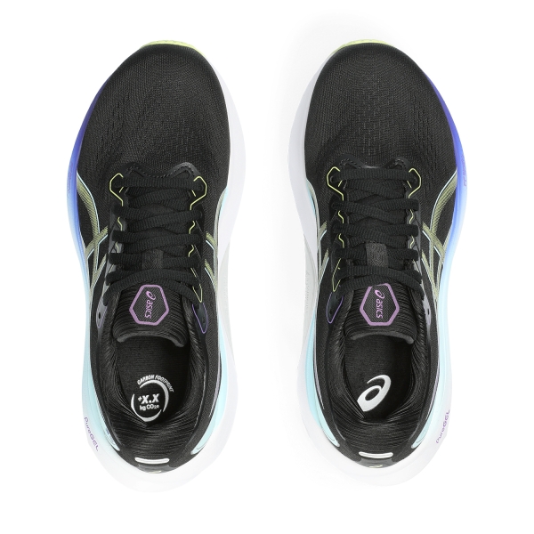 Asics Gel Kayano 30 - Black/Glow Yellow
