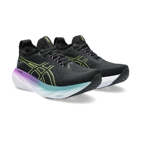 Asics Gel Nimbus 25 - Black/Yellow