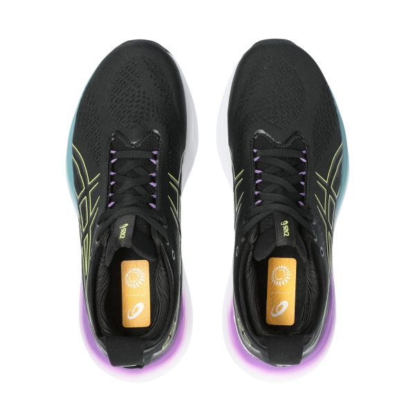 Asics Gel Nimbus 25 - Black/Yellow