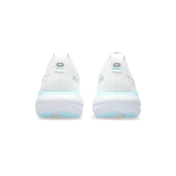 Asics Gel Nimbus 25 women's size 8.5 Sheetrock/White Running Shoes  1012B356.023
