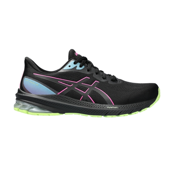 Woman's Structured Running Shoes Asics GT 1000 12 GTX  Black/Gris Blue 1012B508001