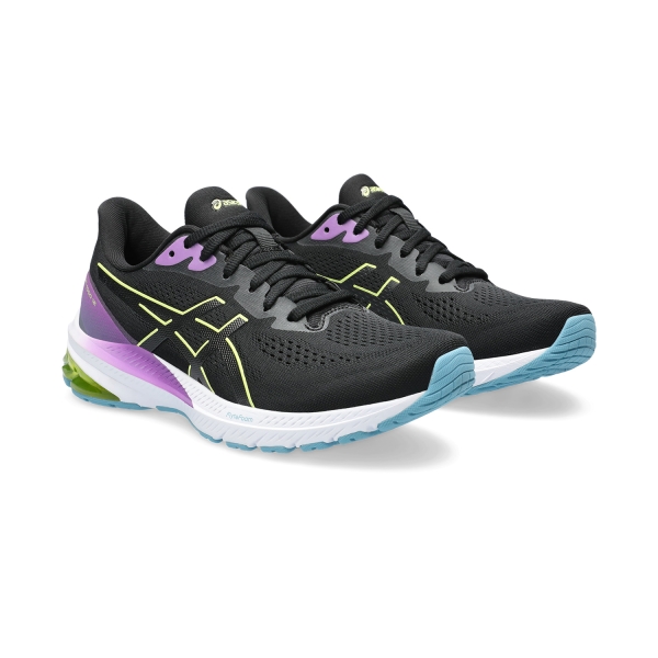 Asics GT 1000 12 - Black/Glow Yellow