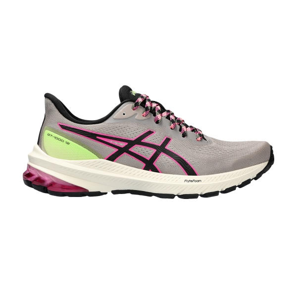 Scarpe Running Stabili Donna Asics GT 1000 12 TR  Nature Bathing/Lime Green 1012B575200