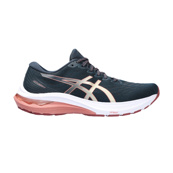 Woman's Structured Running Shoes Asics Asics GT 2000 11  French Blue/Light Garnet  French Blue/Light Garnet 