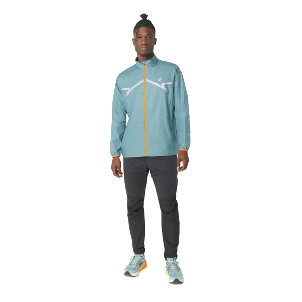 Asics Lite Show Jacket - Foggy Teal