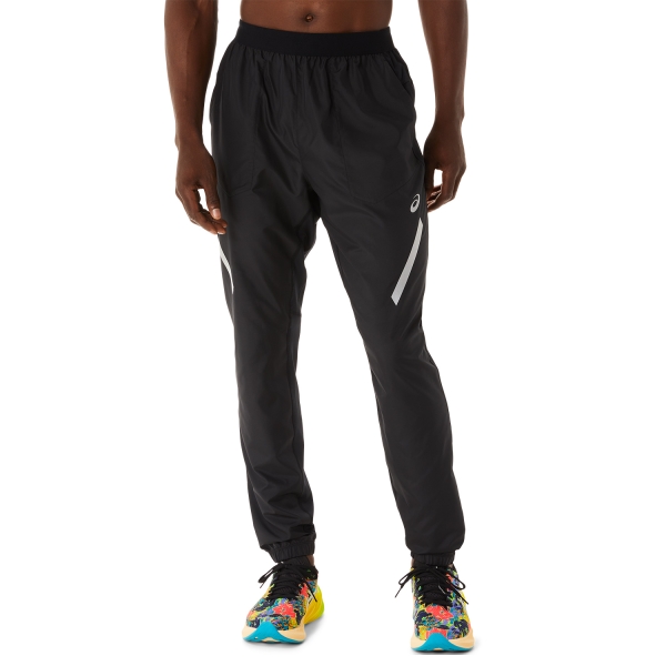 Men's Running Tights and Pants Asics Lite Show Pants  Performance Black 2011C754001