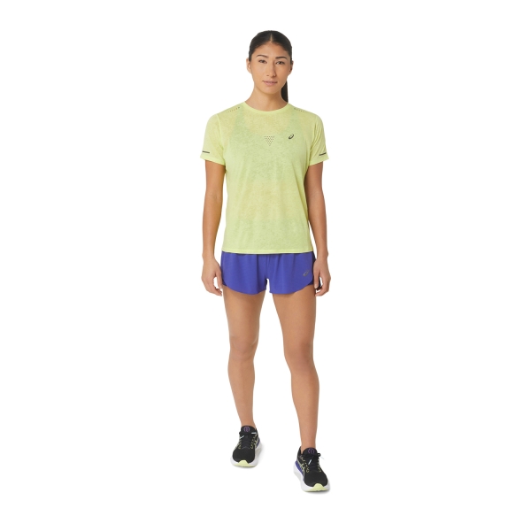 Asics Metarun Pattern T-Shirt - Glow Yellow