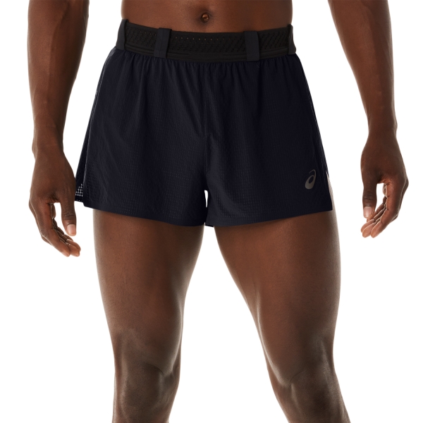 Men's Running Shorts Asics Metarun Split 3in Shorts  Performance Black 2011C752001