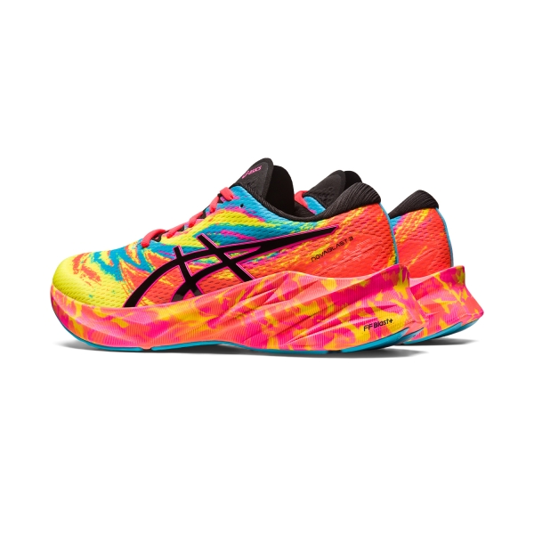 Asics Novablast 3 Color Injection - Aquarium/Vibram Yellow