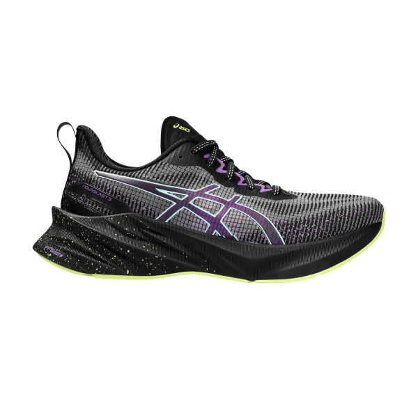 Women's Performance Running Shoes Asics Asics Novablast 3 L.E.  Black/Cyber Grape  Black/Cyber Grape 