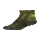 Asics Cushioned Racing Socks - Cactus/Glow Yellow
