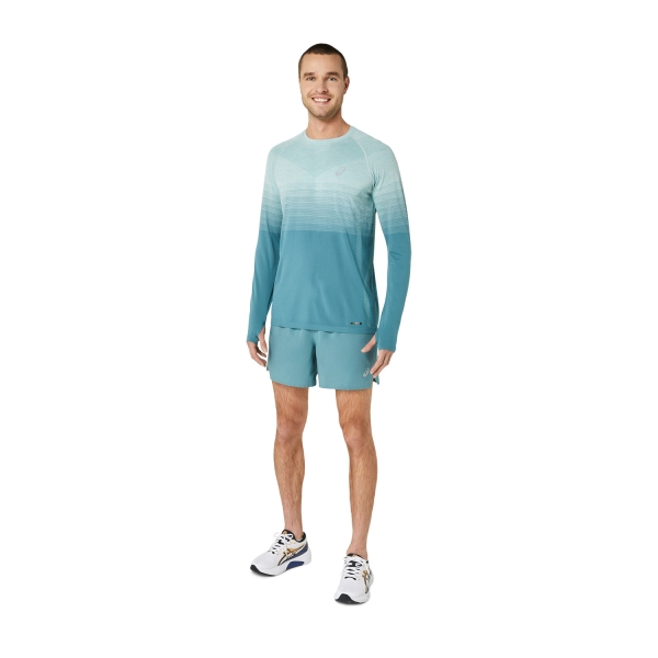 Asics Seamless Shirt - Ocean Haze/Foggy Teal