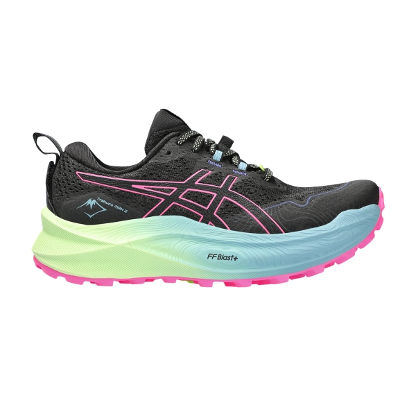 Women's Trail Running Shoes Asics Asics Trabuco Max 2  Black/Hot Pink  Black/Hot Pink 
