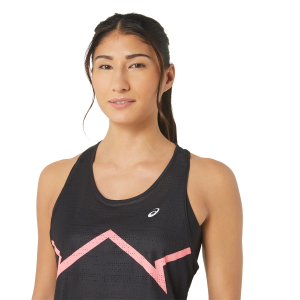 Asics Ventilate Actibreeze Graphic Top - Performance Black