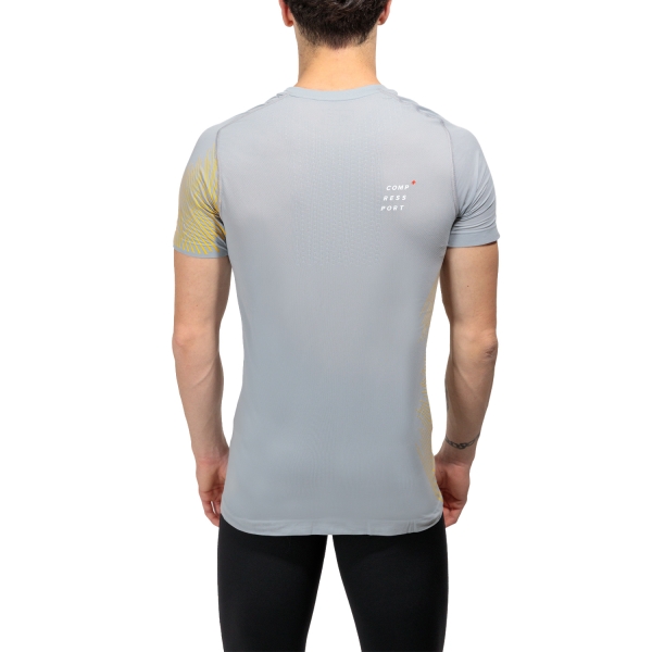 Compressport Performance Maglietta - Alloy/Citrus