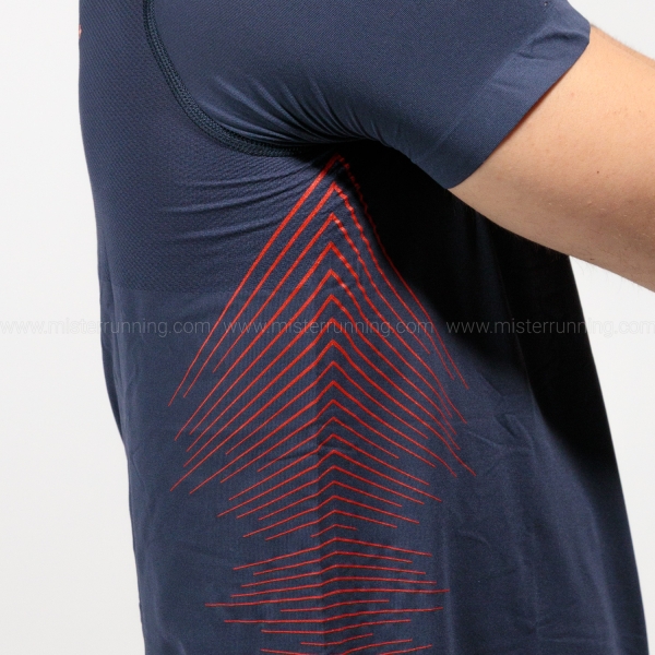 Compressport Performance Maglietta - Salute/High Risk Red