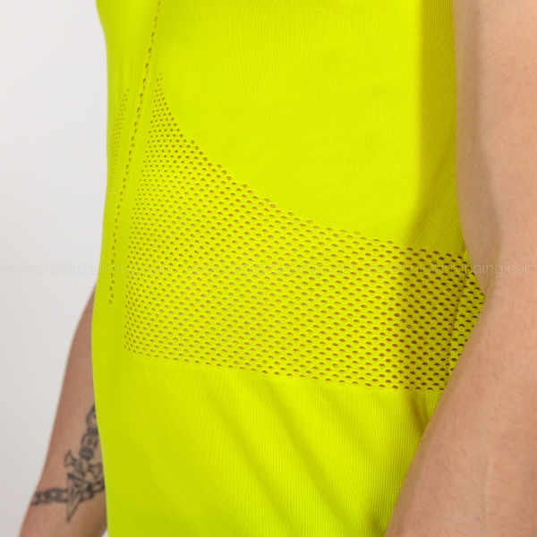 Compressport Pro Racing Canotta - Evening Primrose/White