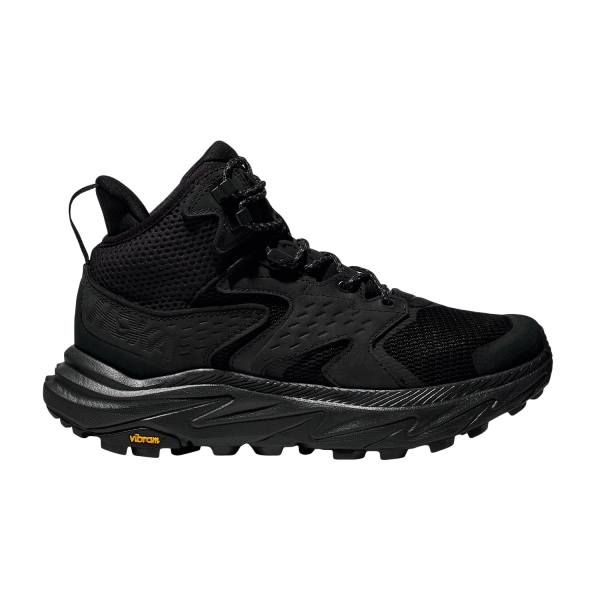 Women's Outdoor Shoes Hoka Anacapa 2 Mid GTX  Black 1142831BBLC