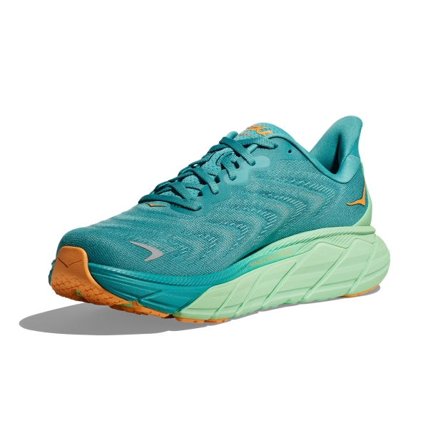 Hoka Arahi 6 - Ocean Mist/Lime Glow